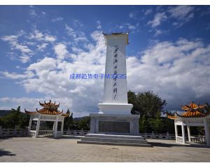2024年12月28日海南省三亚市某人武部国产三维电子沙盘交付，瞻仰三亚仲田岭烈士纪念碑！