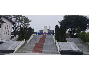 2025年01月08日四川省遂宁市某武警部队国产三维数字沙盘交付，瞻仰遂宁烈士陵园！