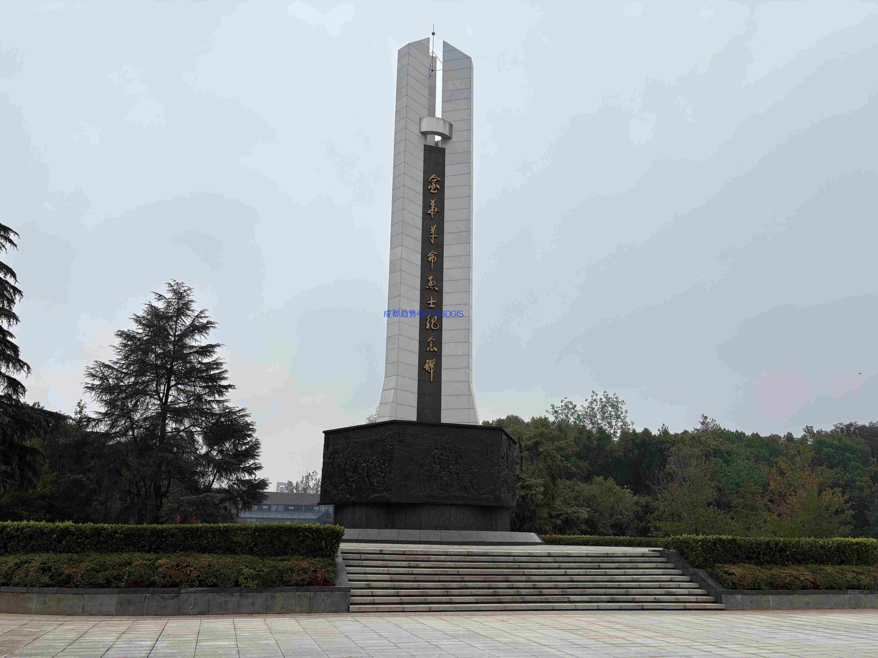 浙江省金华某部队国产三维数字沙盘于2025年11月10日交付，瞻仰浙江省金华市革命烈士陵园！